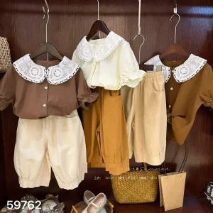 بلوز و شلوارک بچگانه دخترانه مدل دلبر
