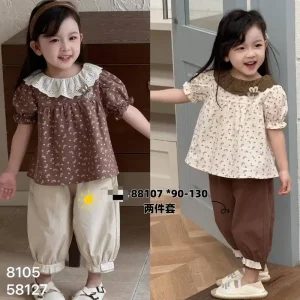 پیراهن و شلوار بچگونه دخترونه مدل آیدا