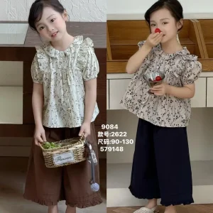 پیراهن و شلوار تابستانی بچگانه وارداتی